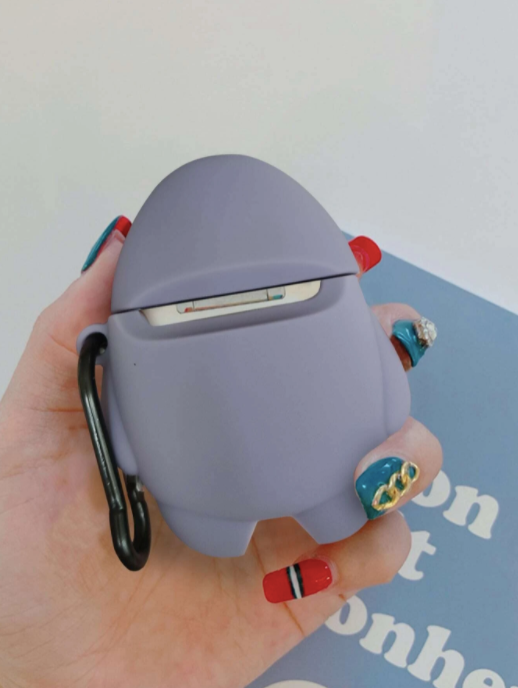 White Shark Airpods Case