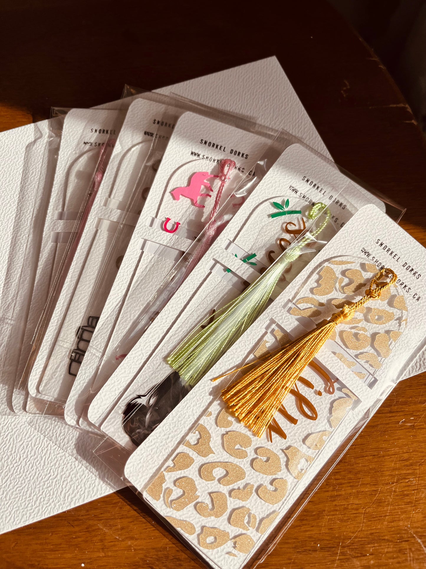 Acrylic Bookmarks and Ornaments