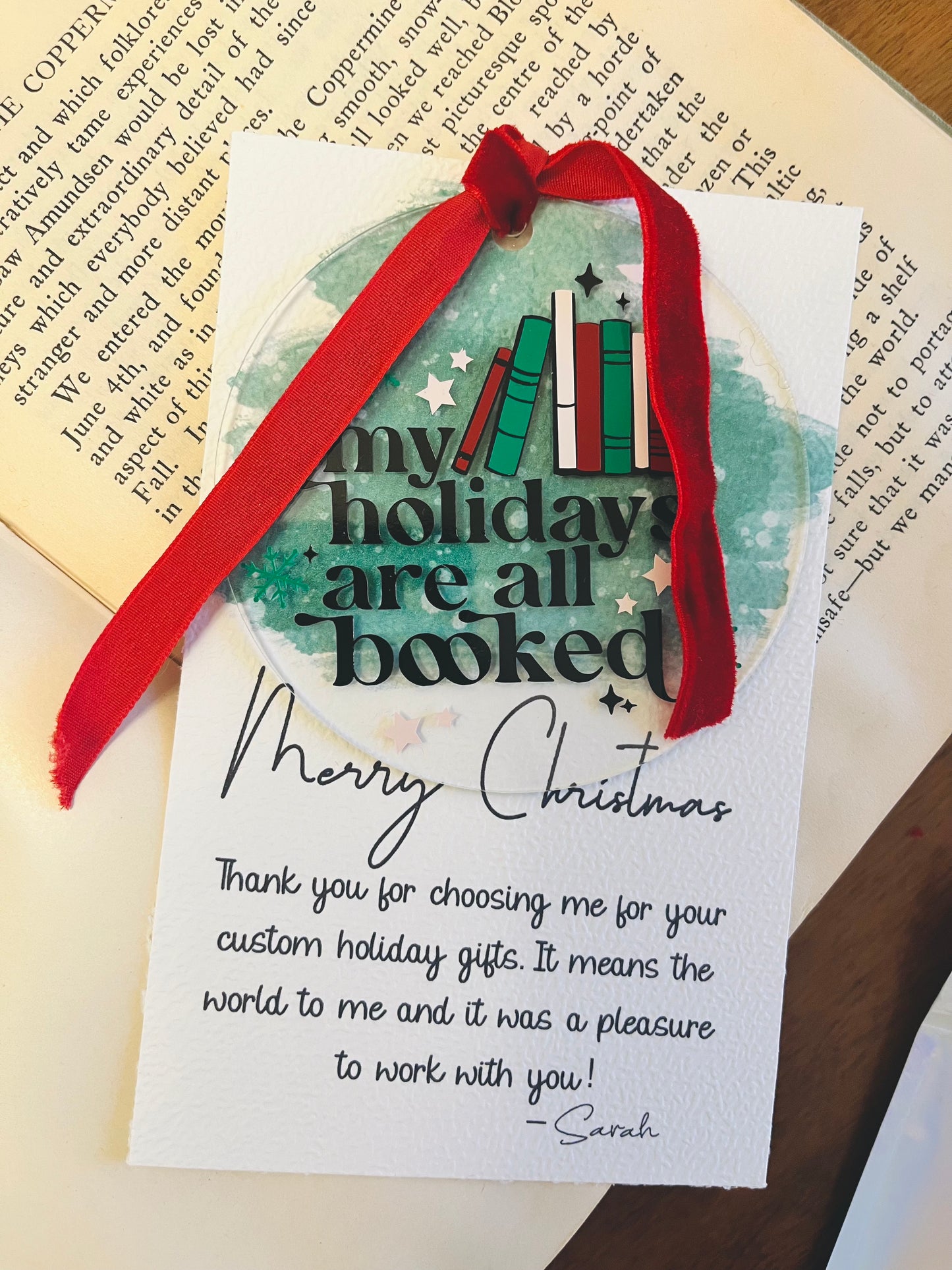 Acrylic Bookmarks and Ornaments