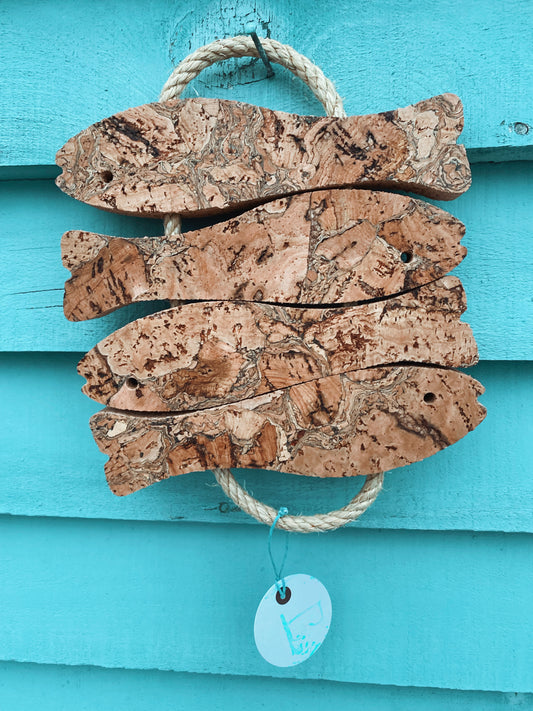 Cork Fish Pot Holders