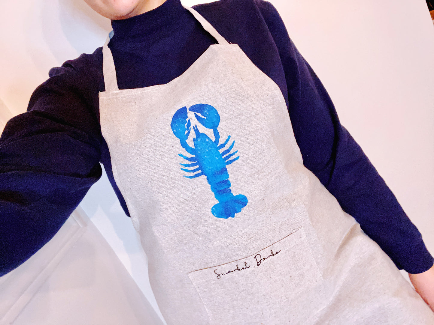 Rare Atlantic Blue Lobster Apron