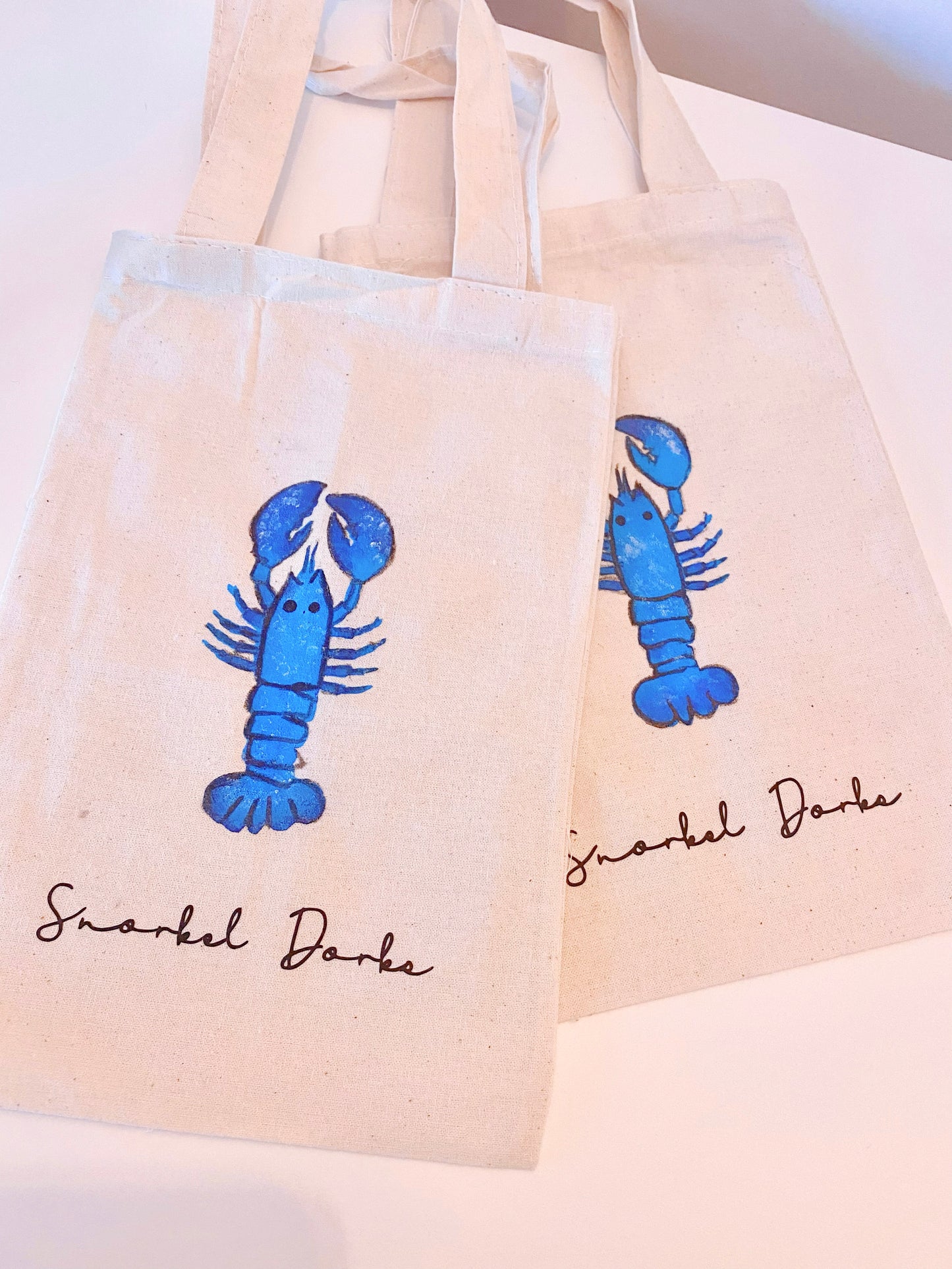 Blue Lobster Reusable Lunch Bag