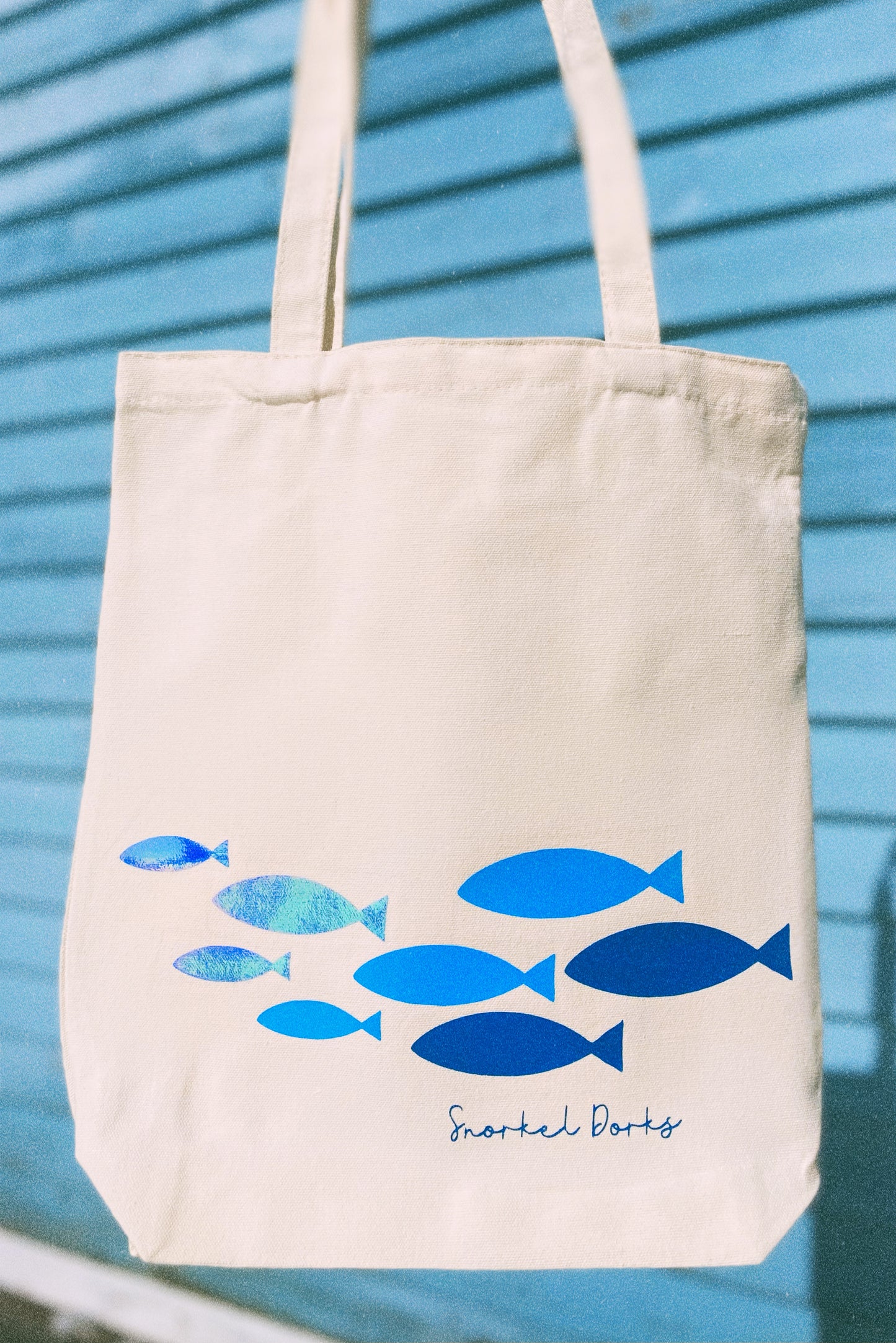 Fish Reusable Canvas Tote Bag