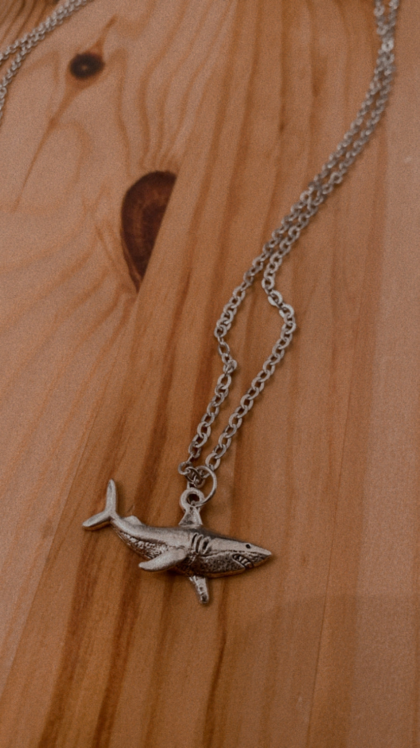 Shark on sale pendant necklace