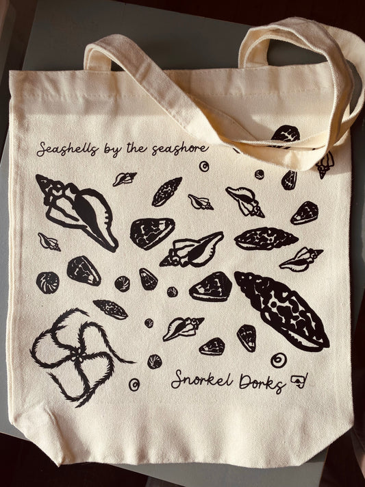 Seashells by the Seashore Tote Bag