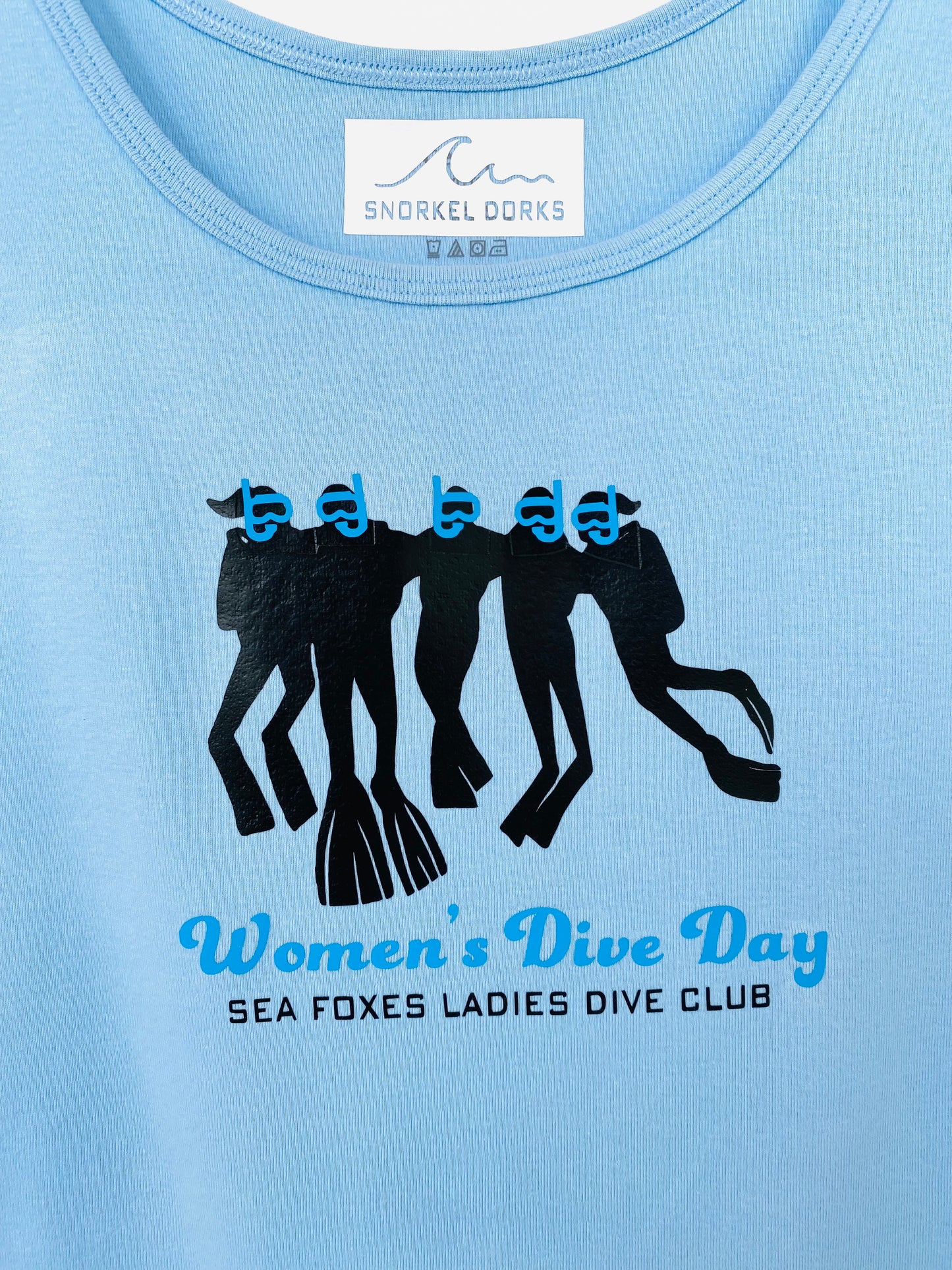 Blue Women's Dive Day Collab.