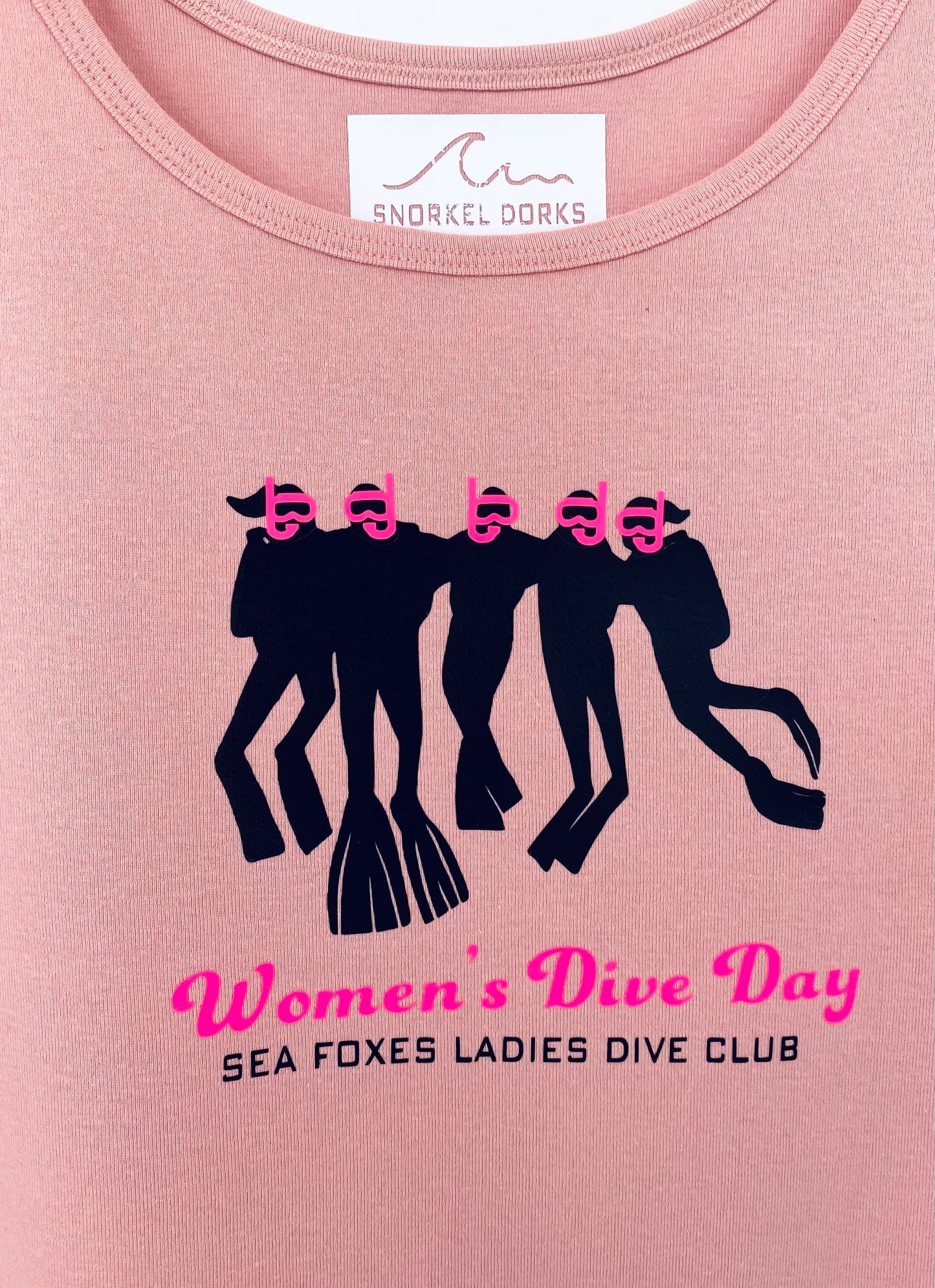 Pink Women's Dive Day Collab.